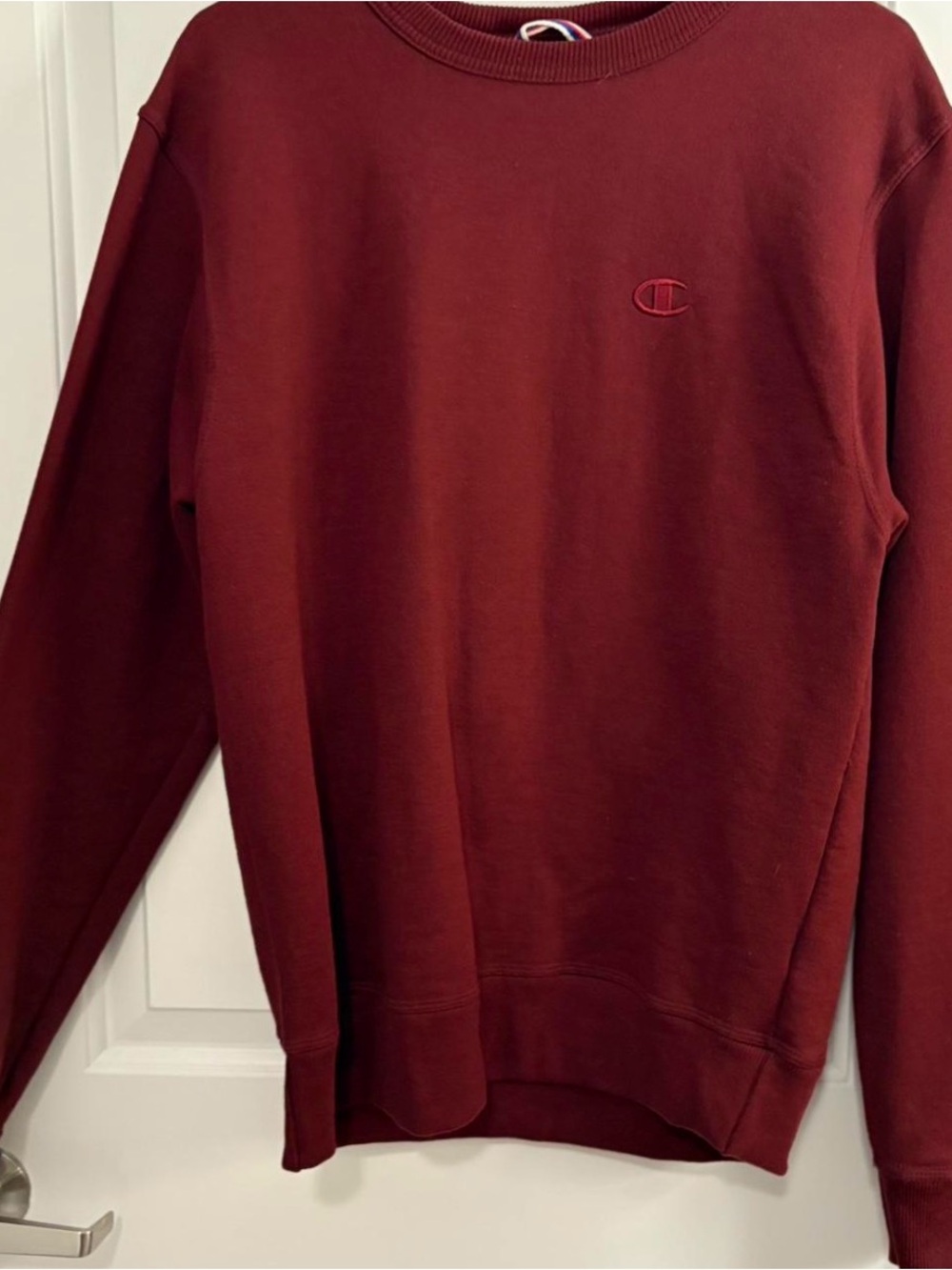 Champion Crewneck Sweatshirt size S Burgundy